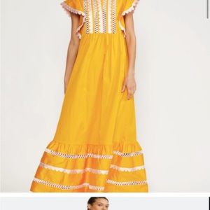 BRAND NEW Cynthia Rowley Nairobi Scallop Dress